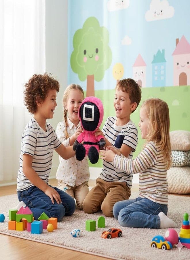 STRIDERS دمية ستريدرز القطيفة - عامل القناع المربع، لعبة محشوة فاخرة ناعمة ومريحة للعناق | هدية مثالية لهواة الجمع والمعجبين | مثالية للعب والعرض والسفر وتزيين الغرفة | 10 بوصات - Image 5